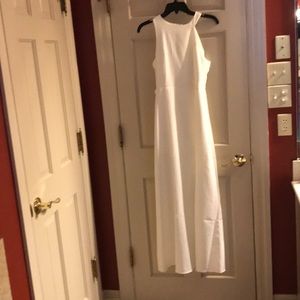 Metisu White long dress